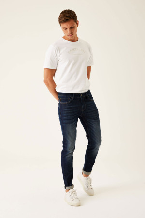 Laur\u00e8l Jeans slim blanc style d\u00e9contract\u00e9 Mode Jeans Jeans slim Laurèl 