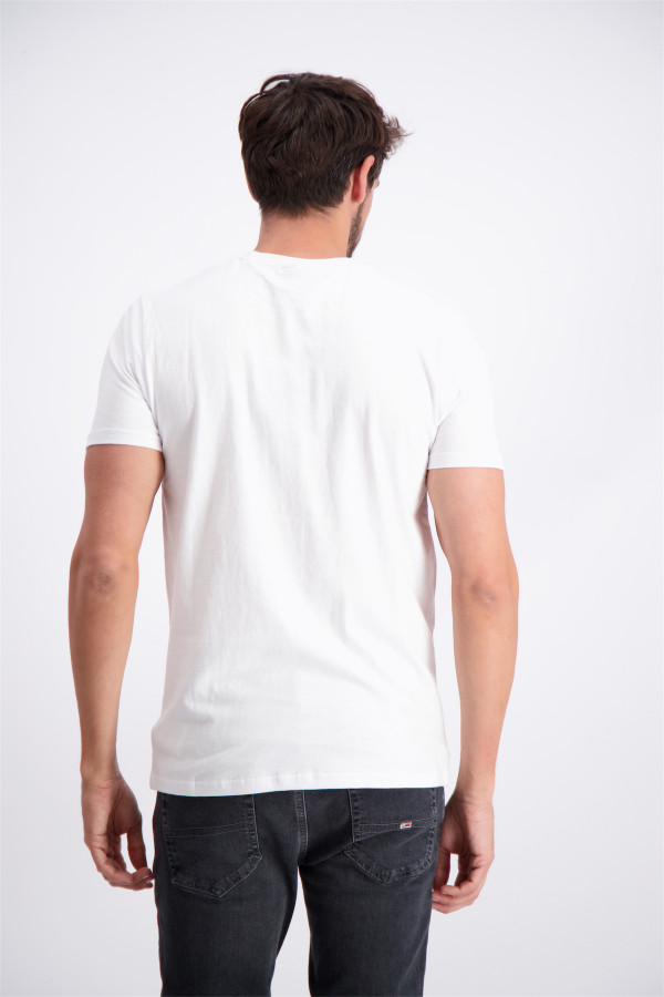 T-shirt uni regular fit avec logo imprimé poitrine Ellesse