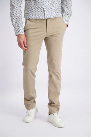 Pantalon chino en coton stretch Fynch Hatton