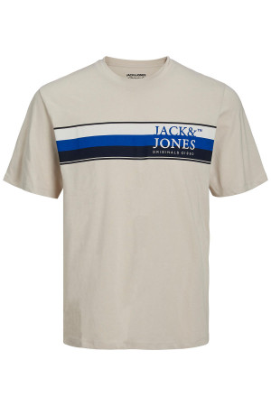 T-shirt uni avec impression devant CODY Jack & Jones