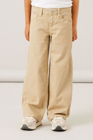 Pantalon large en coton stretch ROSE Name It