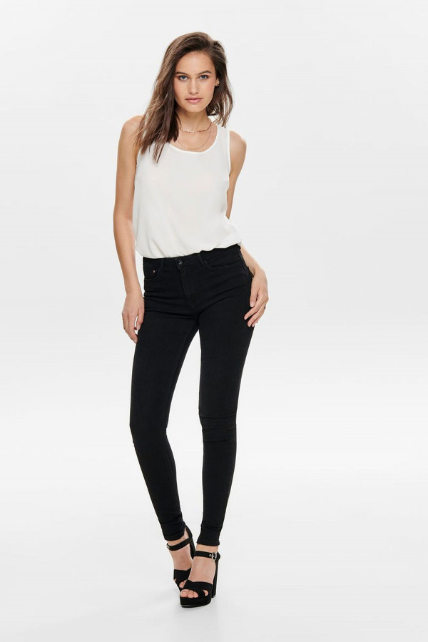 Jean stretch skinny taille haute PAOLA Only