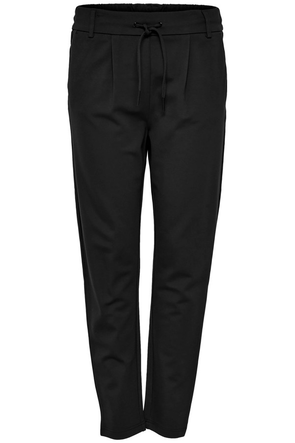 Pantalon habillé noir taille élastique avec cordons POP Only
