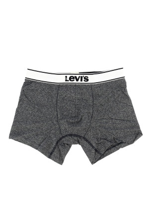 Lot de deux boxers chiné logo imprimé à la taille Levi's