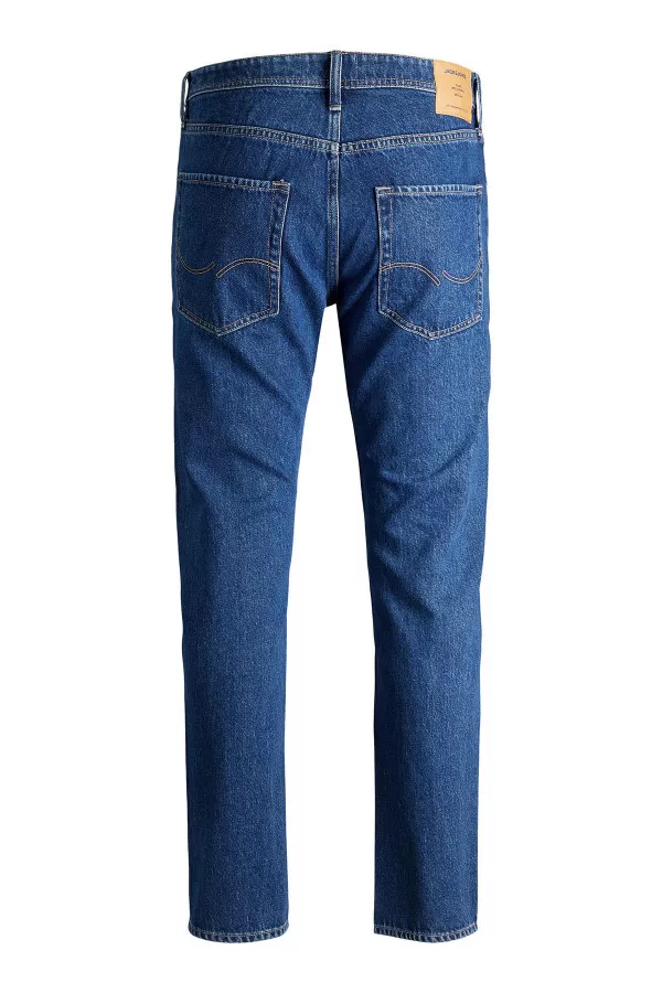 Jean droit délavé modèle 5 poches et taille ajustable CHRIS Jack & Jones