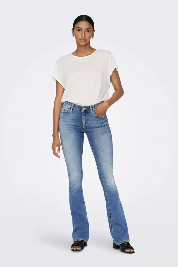Jean bootcut taille mi-haute BLUSH Only