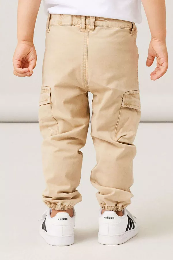 Pantalon cargo avec liens à nouer à la taille BEN Name It