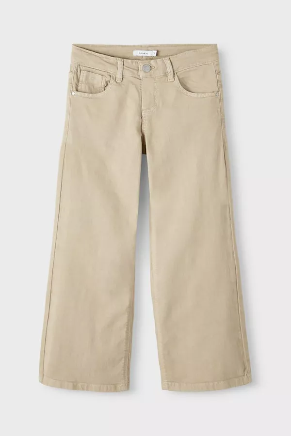 Pantalon large en coton stretch ROSE Name It