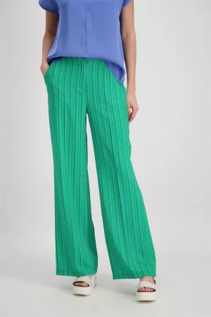 Pantalon taille haute imprimé sur l'ensemble ARLINGTON Amélie & Amélie