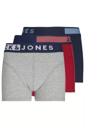 Boxer uni taille élastique avec logo en coton stretch Denver Jack & Jones