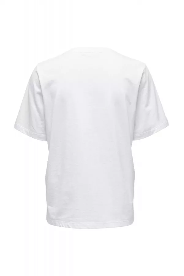 T-shirt manches courtes uni basique Only
