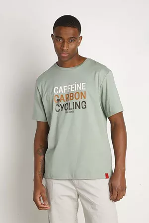 T-shirt avec inscriptions devant en coton Antwrp