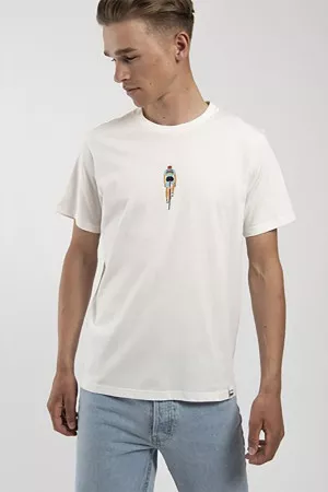 T-shirt avec impression poitrine en coton Antwrp