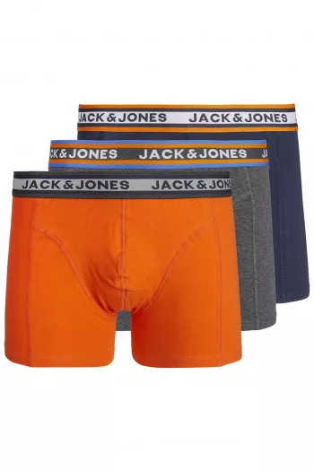 Boxer uni taille élastique avec logo en coton stretch MYLE Jack & Jones