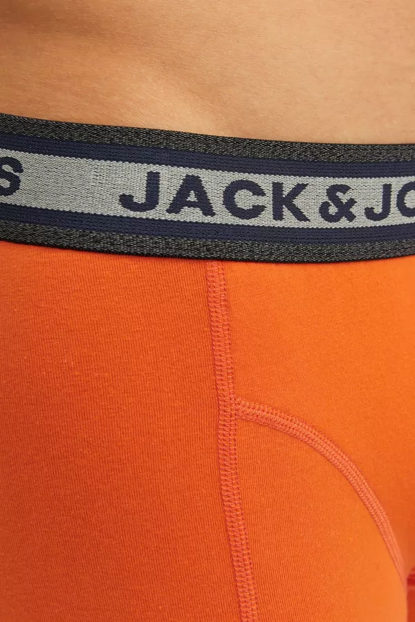 Boxer uni taille élastique avec logo en coton stretch MYLE Jack & Jones