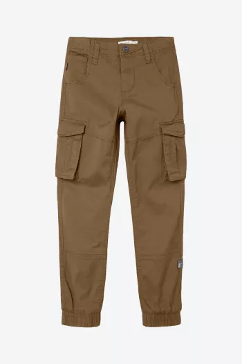 Pantalon cargo uni avec taille ajustable RYAN Name It