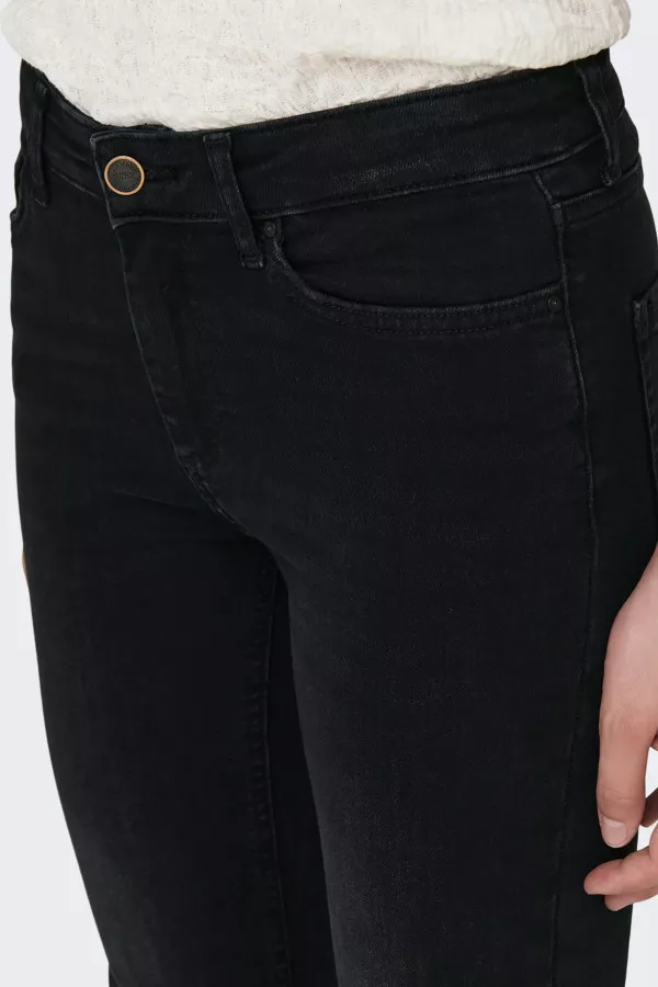 Jean bootcut taille haute modèle 5 poches en coton stretch BLUSH Only