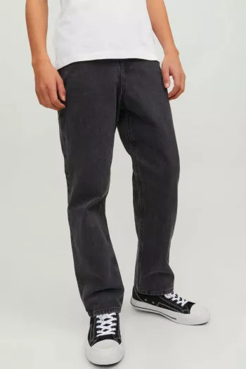 Jean uni modèle 5 poches avec taille ajustable CHRIS Jack & Jones