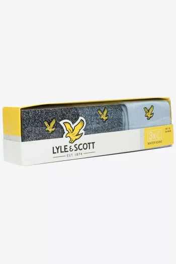 Boite de 3 paires de chaussettes Lyle & Scot