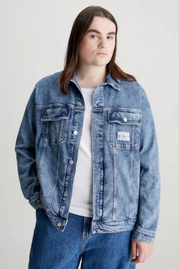 Veste en jean avec poches à la poitrine Calvin Klein