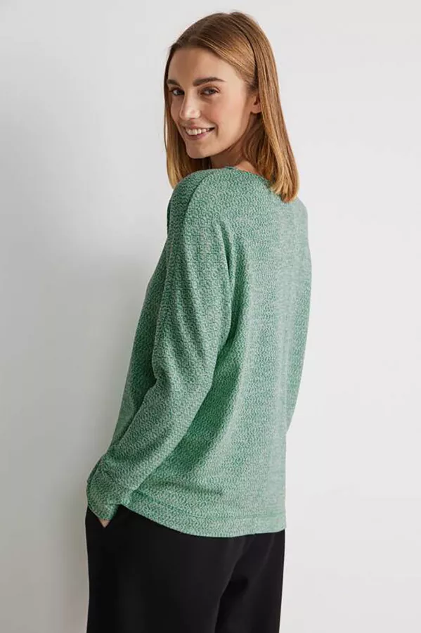 Pull chiné en fine maille Street One
