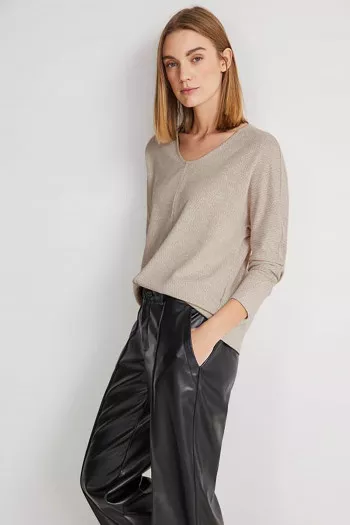 Pull chiné en fine maille Street One