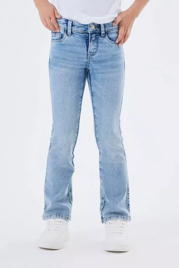 Jean bootcut avec taille ajustable POLLY Name It