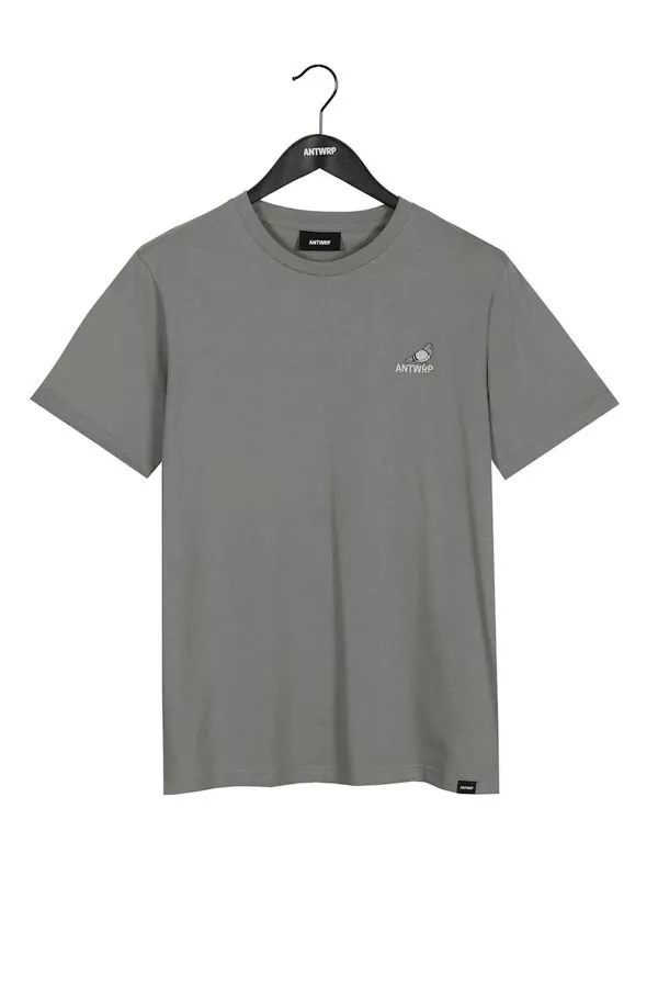 T-shirt en coton avec broderie poitrine Antwrp
