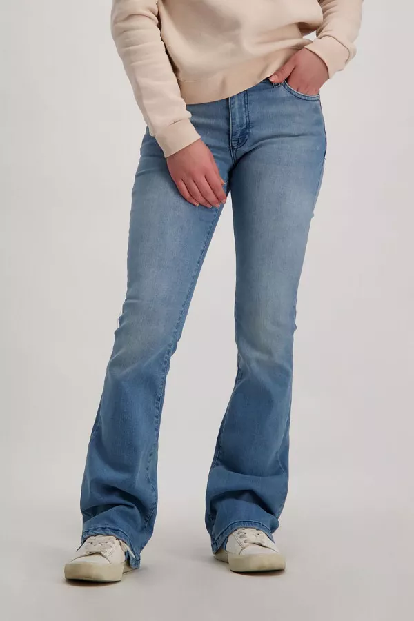 Jean bootcut délavé modèle 5 poches VERONIQUE Cars Jeans