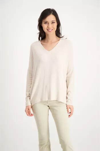 Pull ample chiné manches longues Soyaconcept