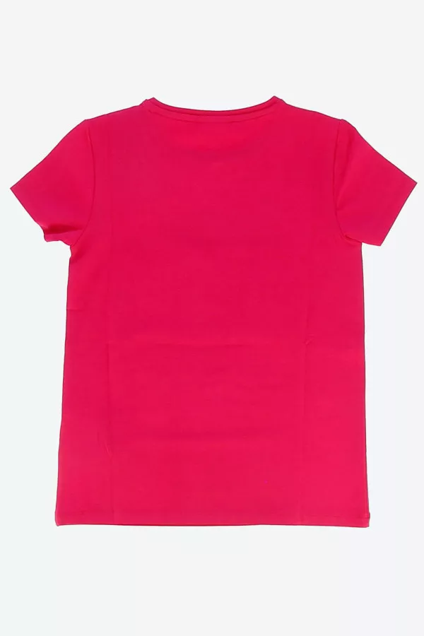 T-shirt en coton stretch avec logo en strass Guess