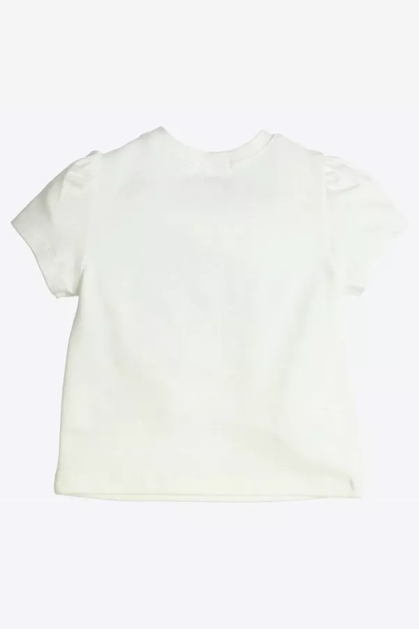 T-shirt en coton stretch avec impression devant Gymp