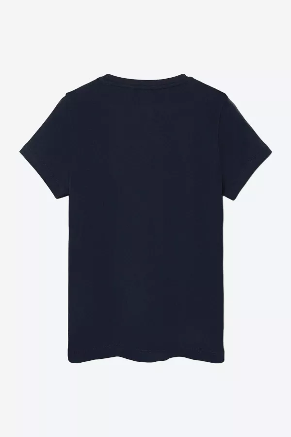 T-shirt ras du cou en coton avec impression à l'avant Name It
