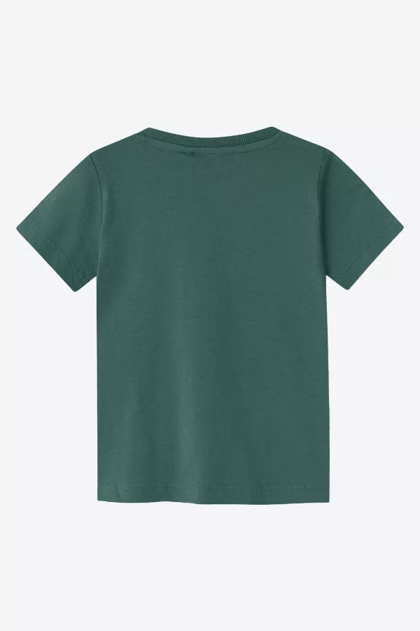 T-shirt manches courtes en coton avec impression devant Name It