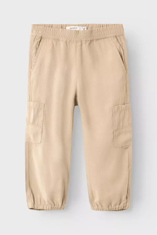Pantalon cargo uni avec taille ajustable BELLA Name it