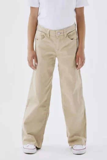 Jean jambes larges en coton stretch modèle 5 poches Name it