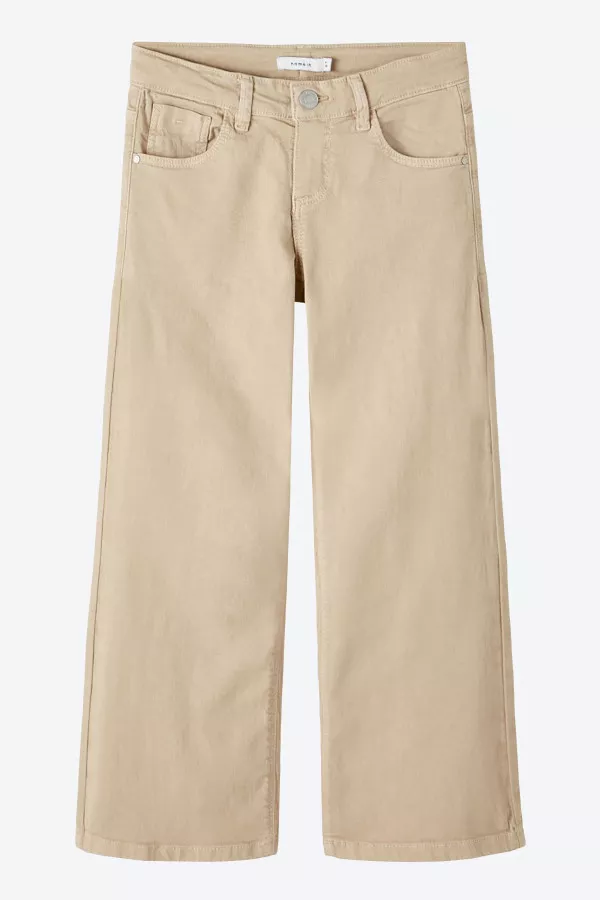 Jean jambes larges en coton stretch modèle 5 poches Name it