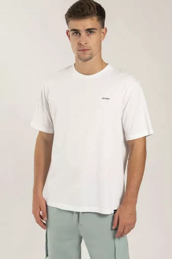 T-shirt avec impression au dos et à la poitrine Antwrp