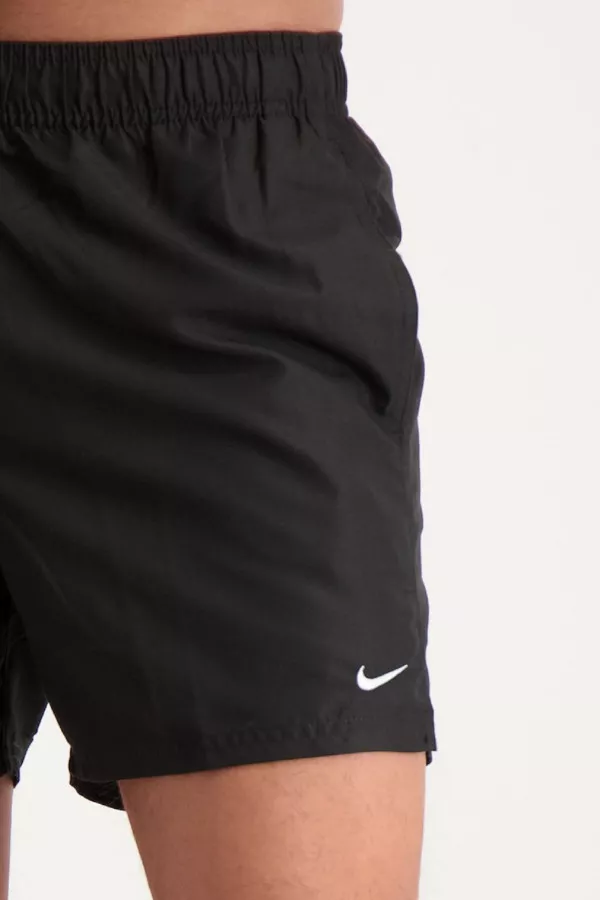 Short maillot uni doublé en mesh avec logo devant Nike