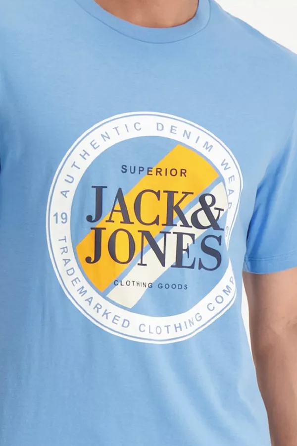 T-shirt manches courtes avec impression devant LOFF Jack & Jones
