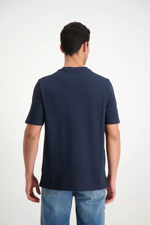 T-shirt manches courtes en coton piqué avec logo brodé à la poitrine Lyle & Scott