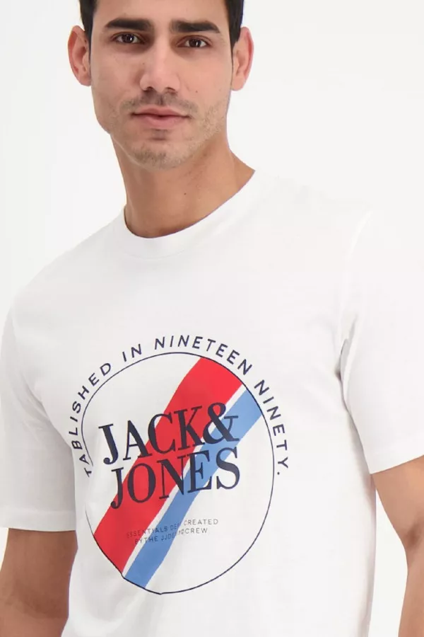 T-shirt manches courtes avec impression devant LOFF Jack & Jones