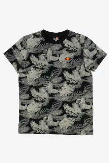 T-shirt en coton imprimé botanique Ellesse