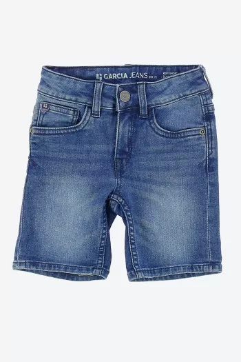 Short en jean délavé modèle 5 poches Garcia