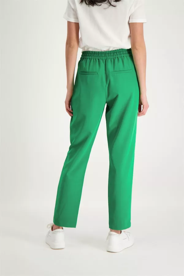 Pantalon uni taille avec cordons de serrage stretch Only