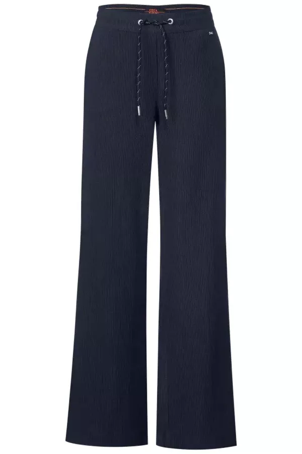 Pantalon ample avec taille élastique et cordons de serrage Cecil