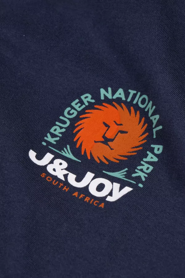T-shirt en coton avec impression au dos J&Joy