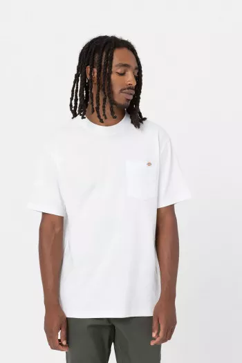 T-shirt chiné en coton avec poche poitrine Dickies