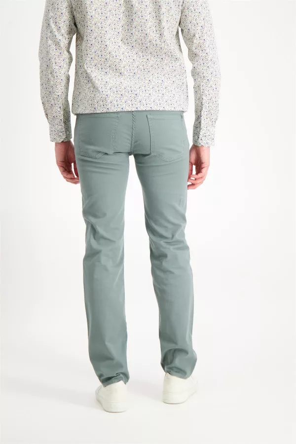 Pantalon en coton stretch modèle 5 poches LC 112 Lee Cooper Homme