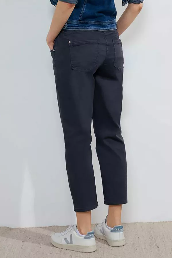 Pantalon modèle 5 poches en coton stretch Cecil